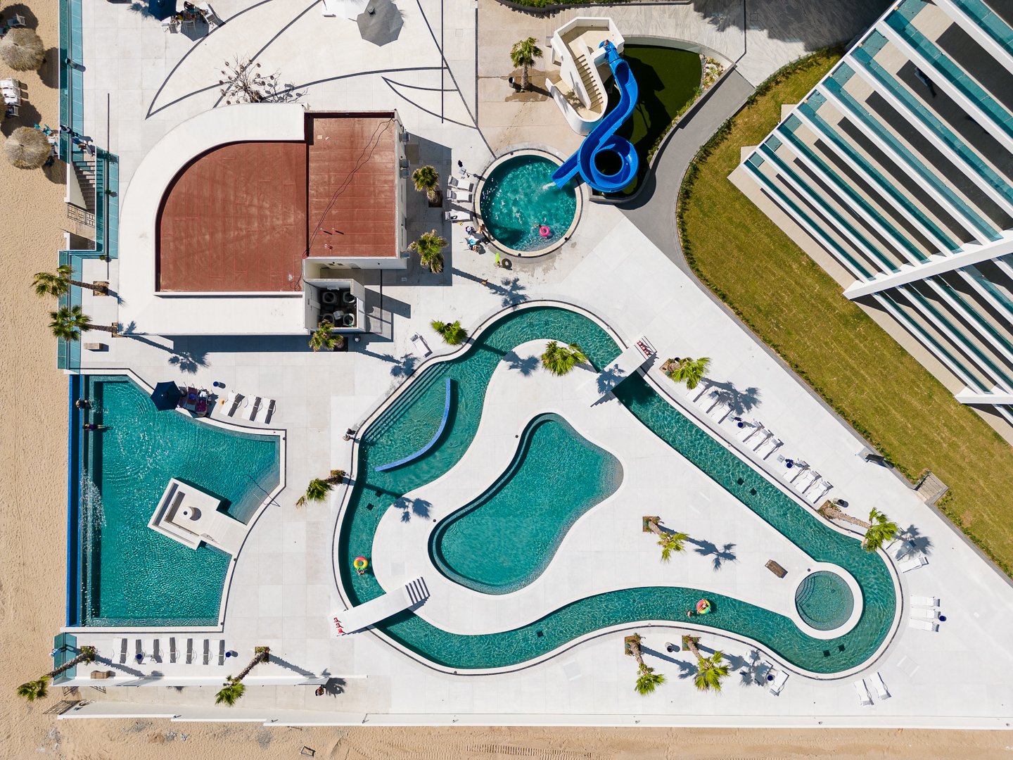 Lazy River aerial view