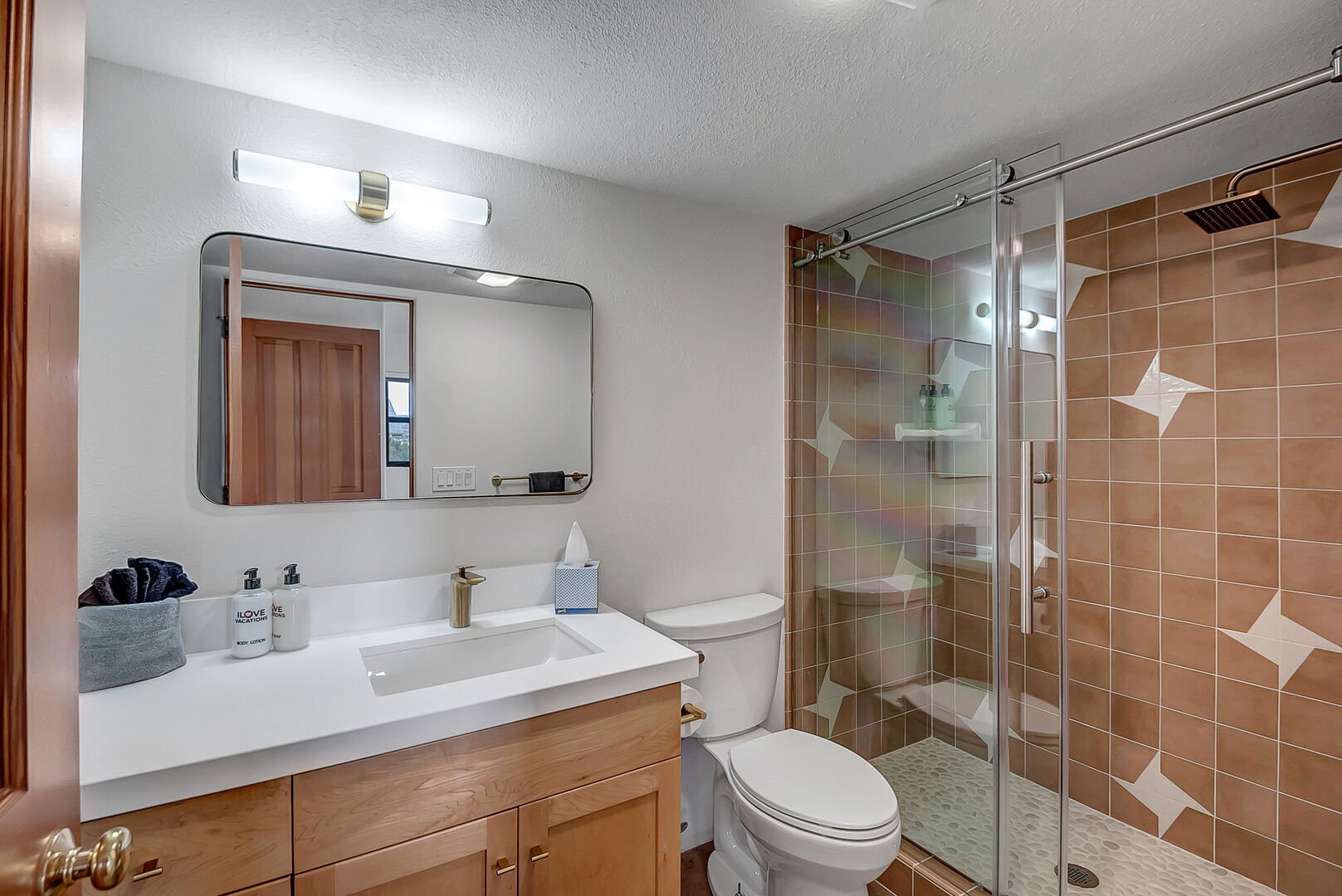 Full Shared Bathroom 3 (Lower Level)- with Shower