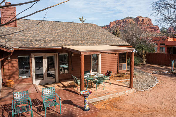 Relax in the Backyard with Red Rock Views!