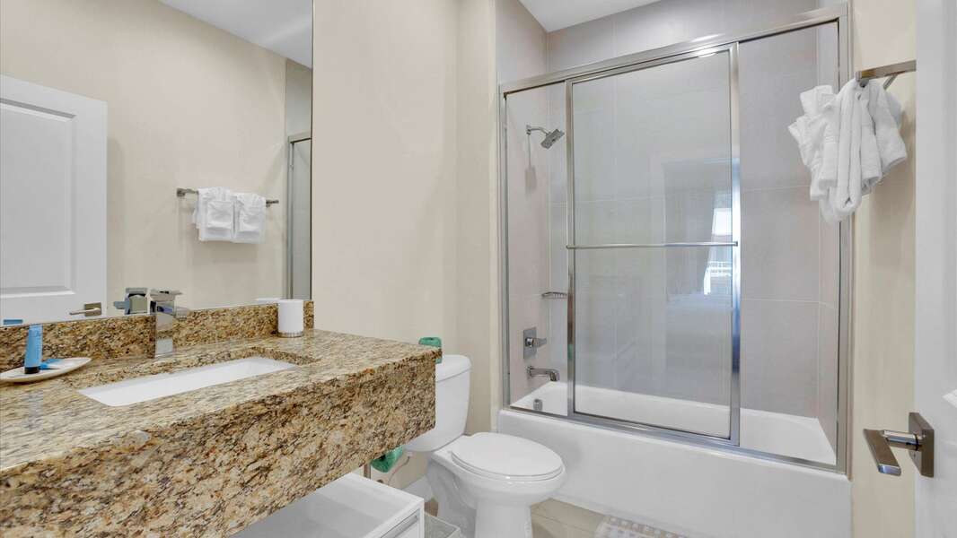 Two Twins Suite Bathroom 3 Upstairs
Tub/Shower Combo