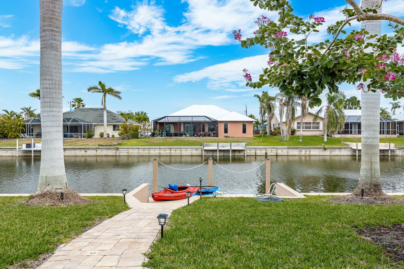 Cape Coral vacation rental with kayaks