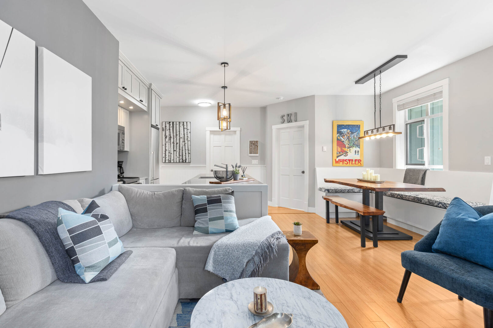 Open plan living for seamless entertaining