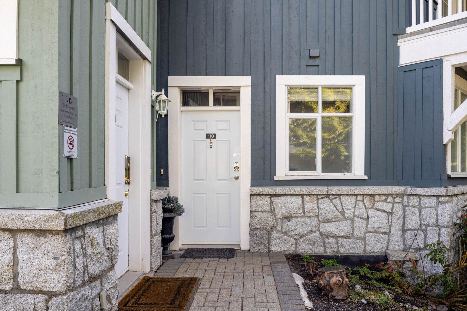 Front entrance of 110 Granite Court
