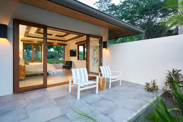 Step outside your master bedroom and onto your very own terrace.