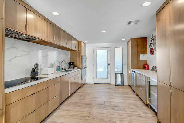 Fully Equipped Kitchen Area