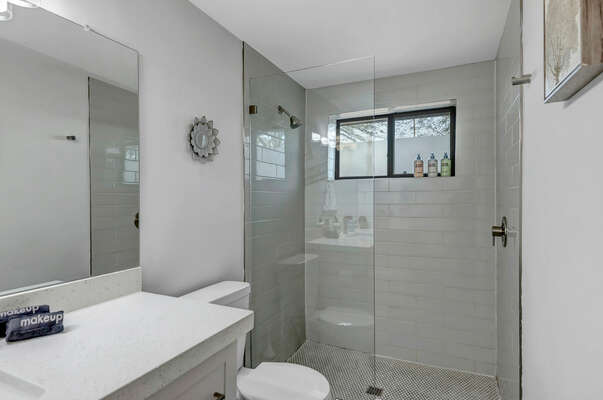 Casita 1- Private Bathroom with Shower