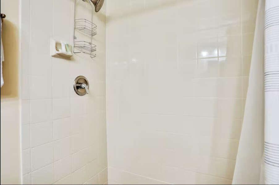 Guest bathroom shower/tub combo