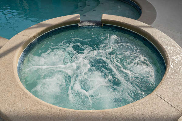 Bubbling spa -  Add heating for extra relaxation