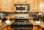Electric stove top and stainless steel appliances