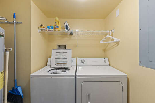 In unit washer/dryer for your convenience