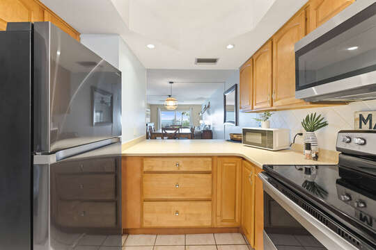 Kitchen with every modern convienence!