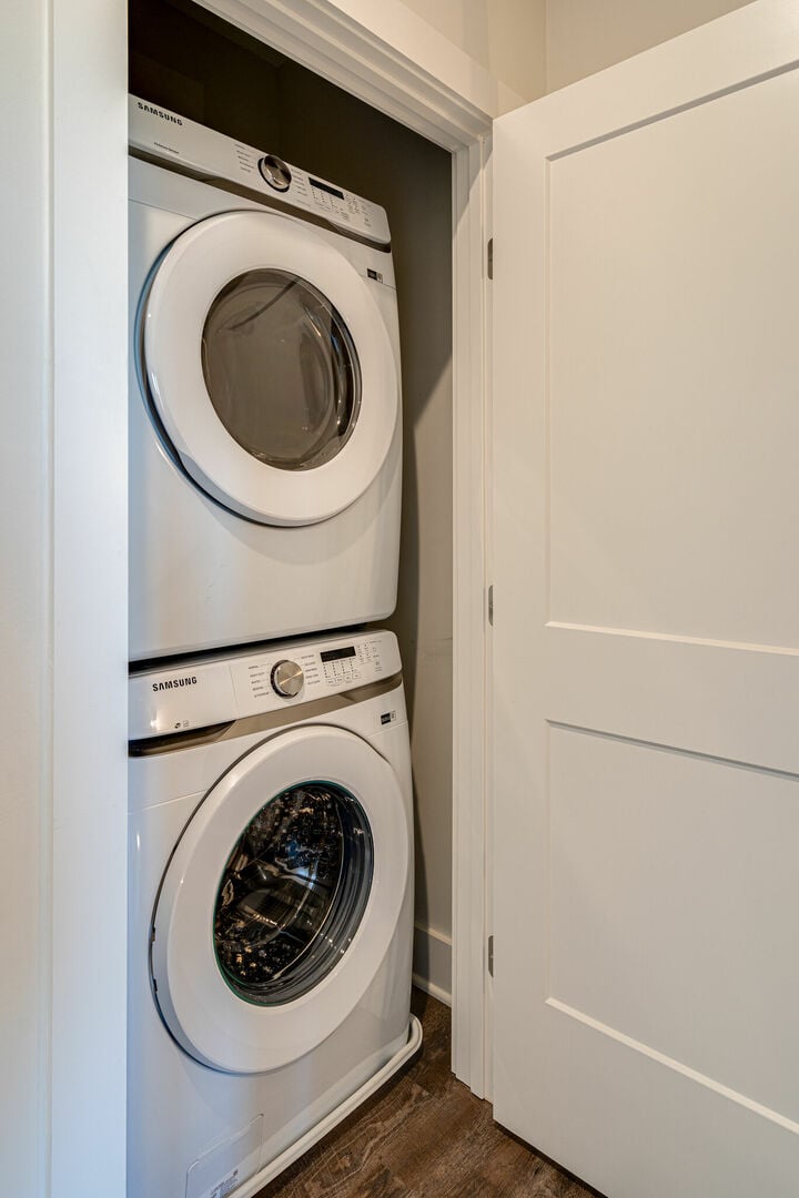 In home washer and dryer. (3rd floor) -Unit 2-