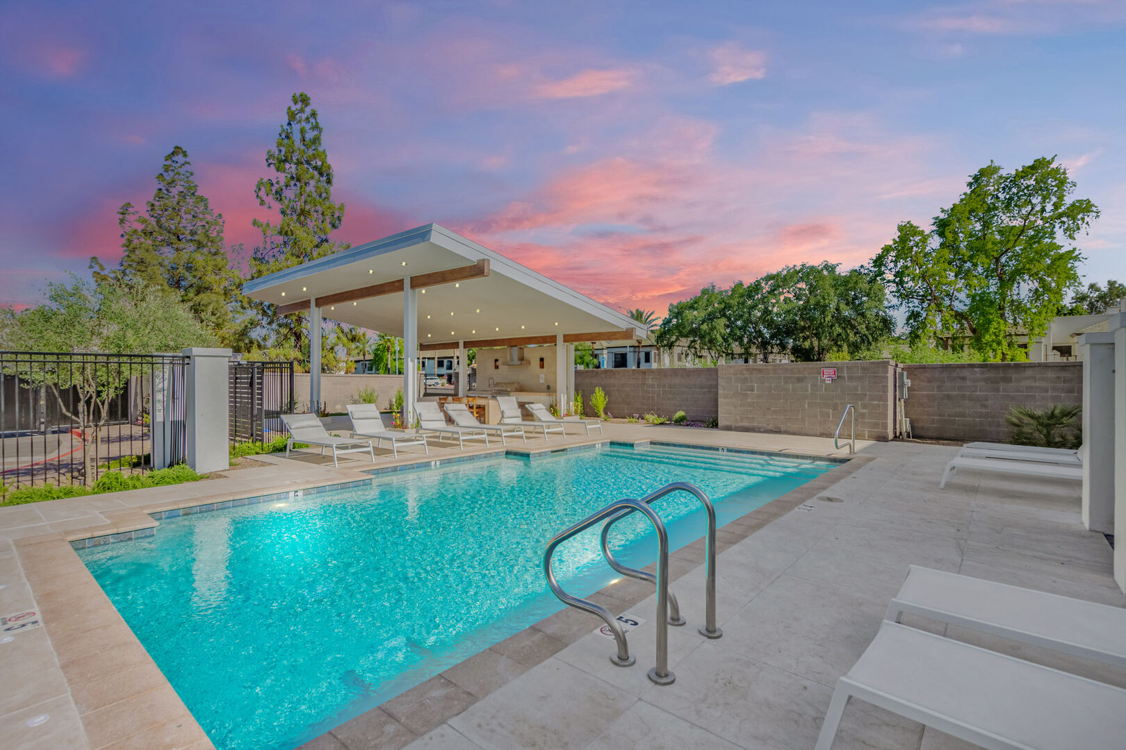 Large community pool just steps away from home!