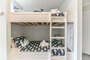 Kids will love these great hideaway bunks