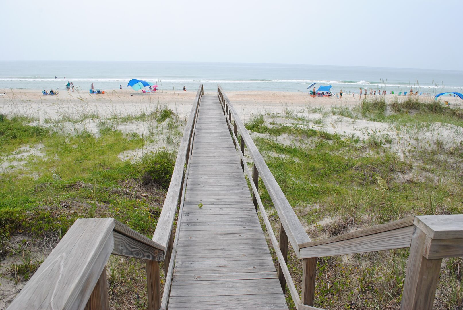 Private walkway to beach