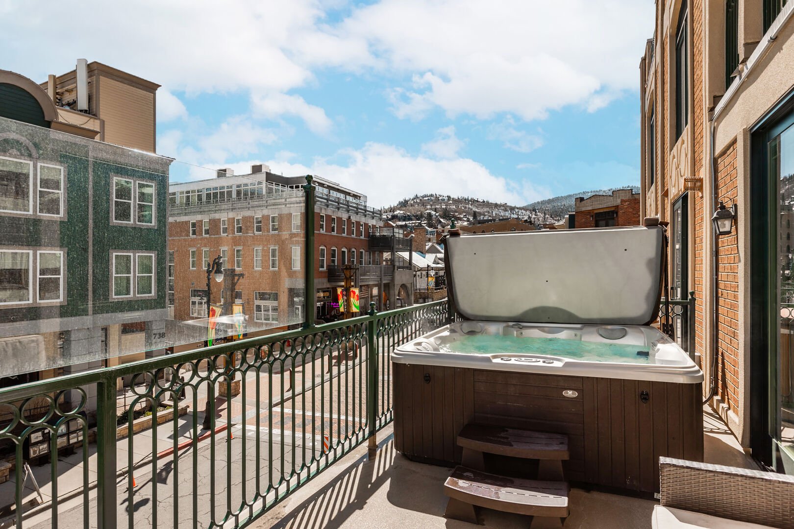 Balcony / Private Hot Tub