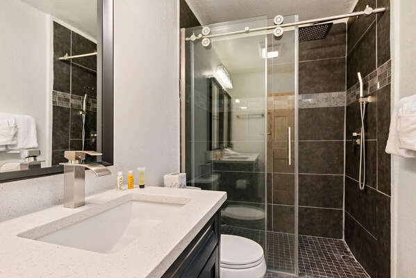 Bathroom with Large Standup Shower