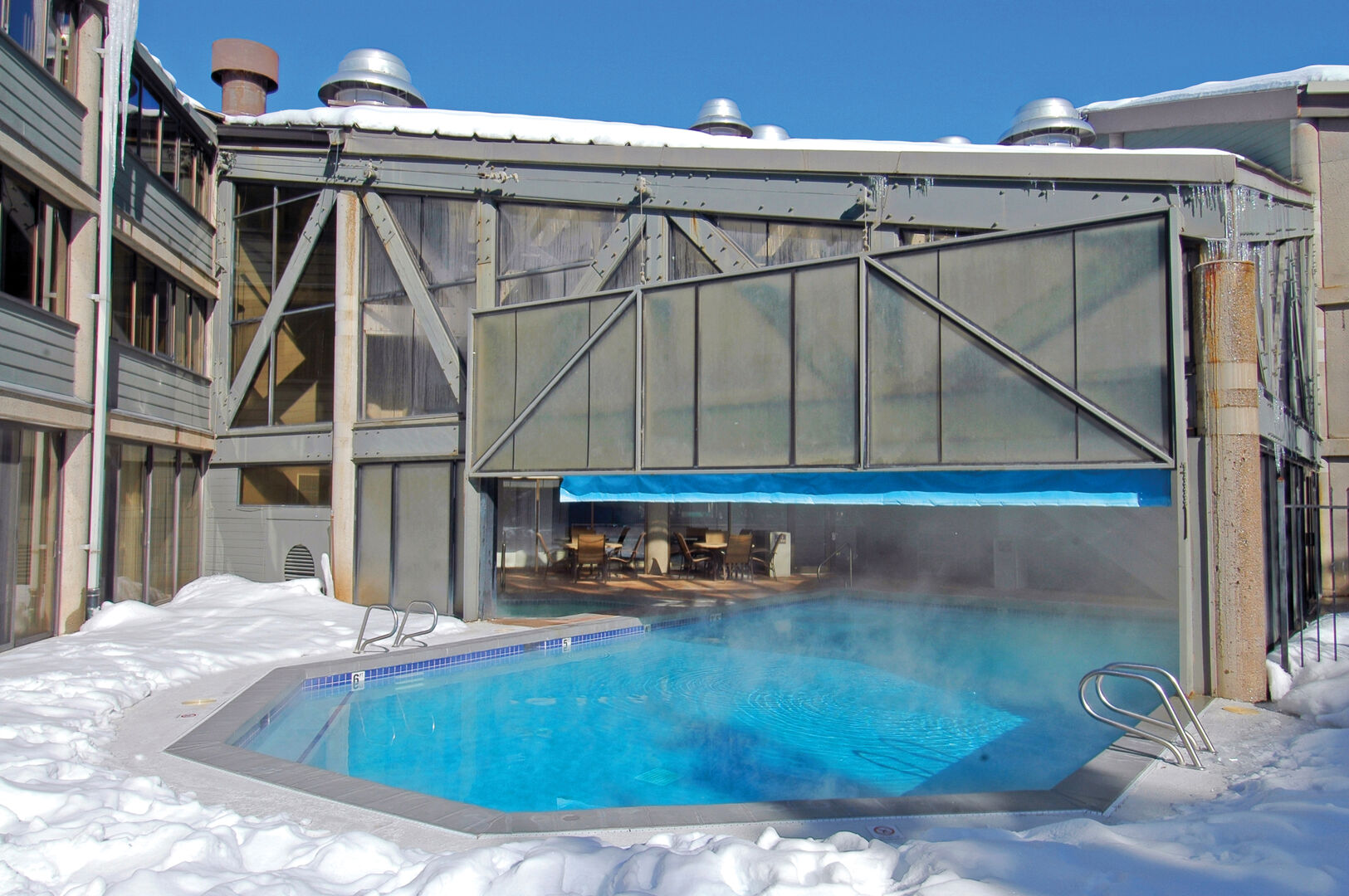 Indoor / Outdoor Heated Pool