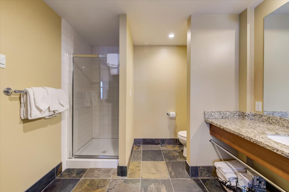 Primary Bathroom with Large Jetted Tub and Separate Walk-In Shower