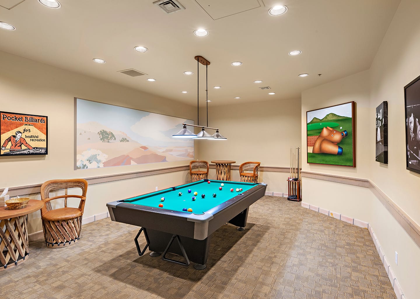 Community Billiard Room
