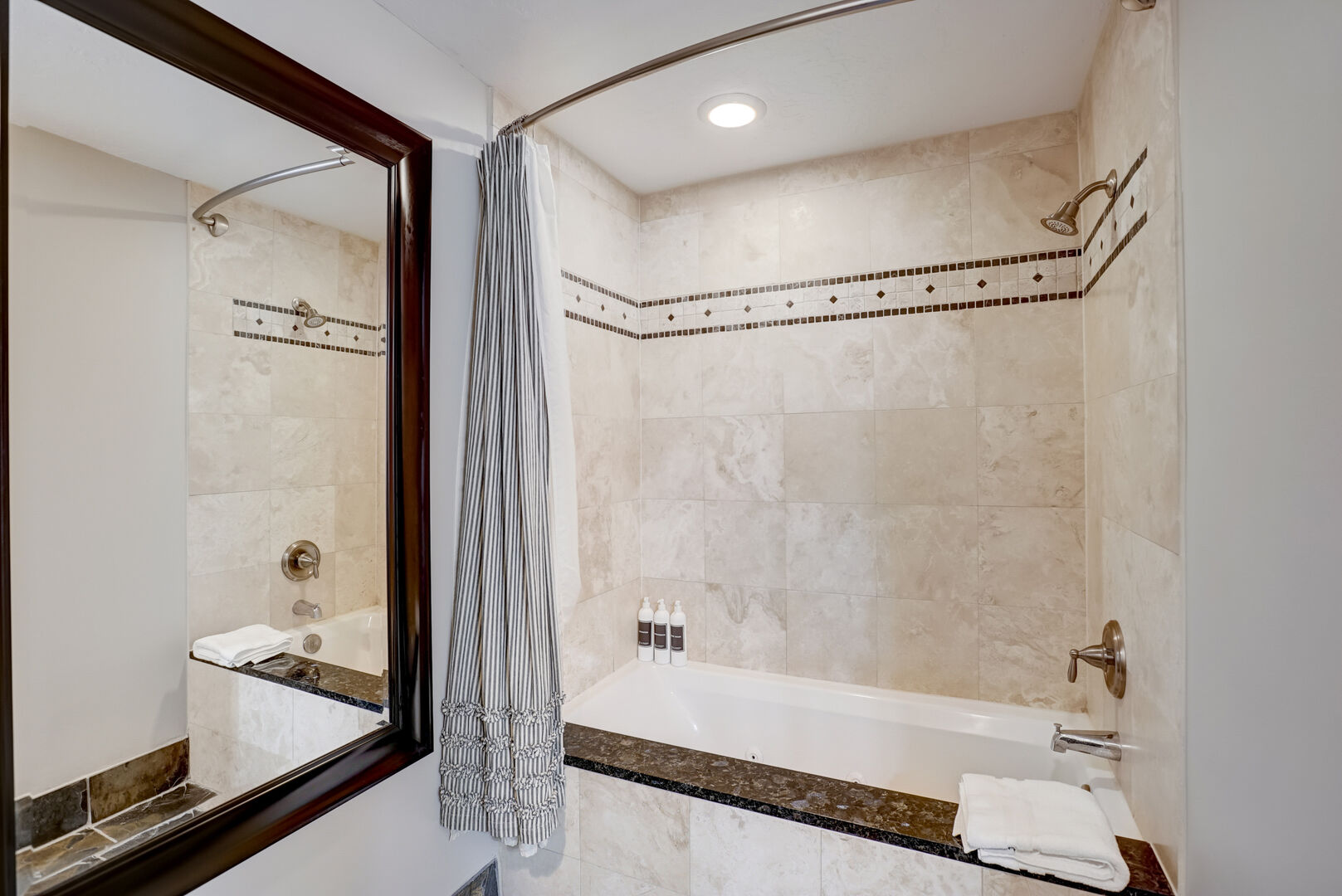 Bathroom 3 (off of living area) - Bathtub/Shower Combo