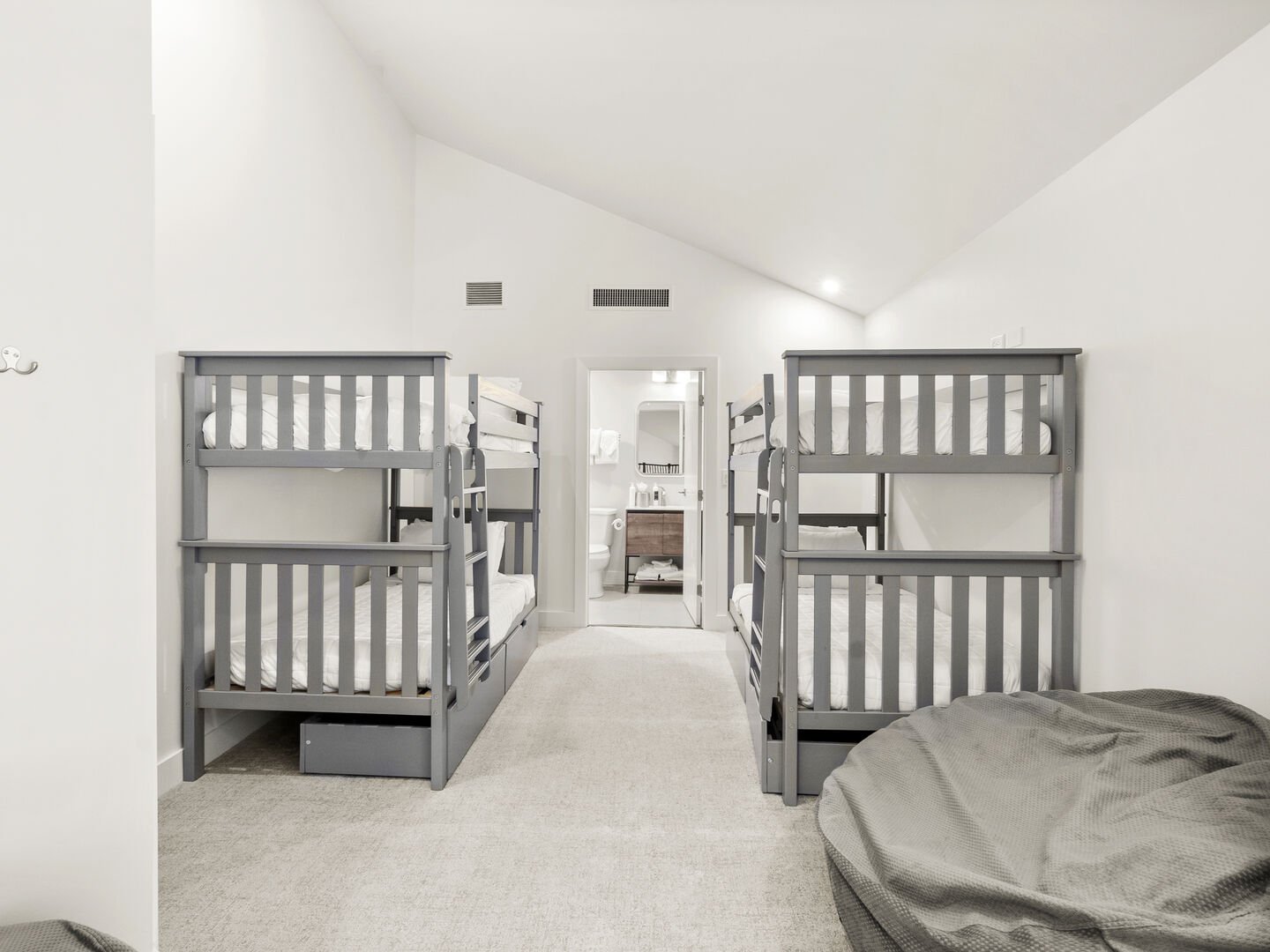 Loft with 2 Twin-Over-Twin Bunk Beds