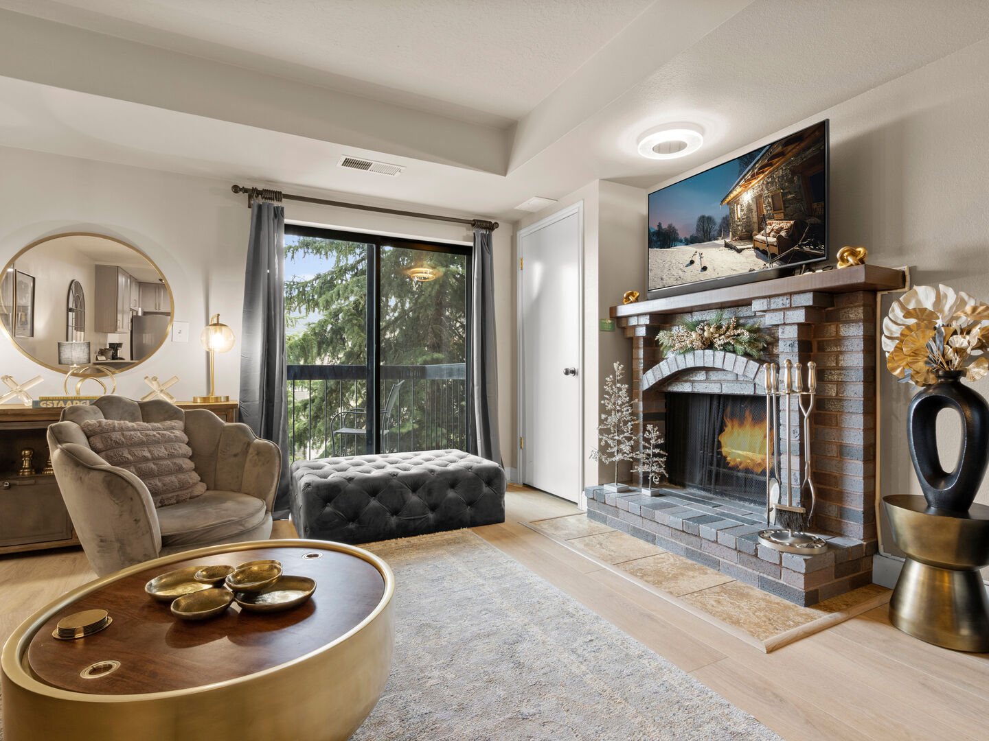 Fireplace / Living Area