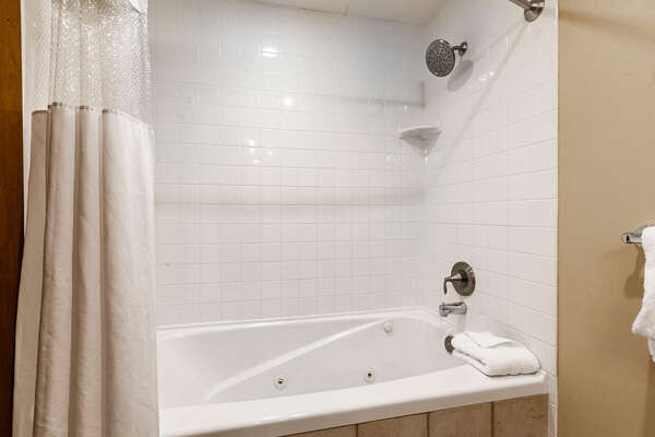 Bathroom with Large Jetted Tub/Shower Combo