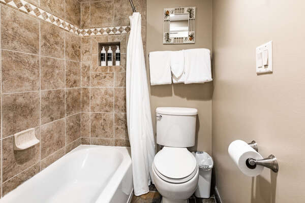 Bathroom 1 with Bathtub/Shower Combo