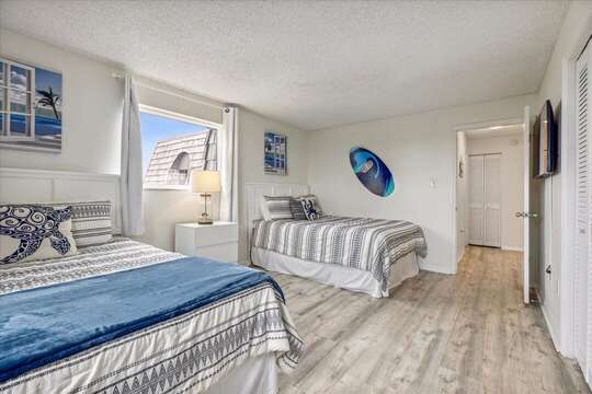See the Cocoa Beach Pier and ocean from the guest bedroom!