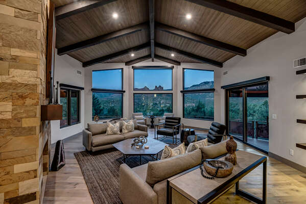 Take in the Views Right from the Living Room!