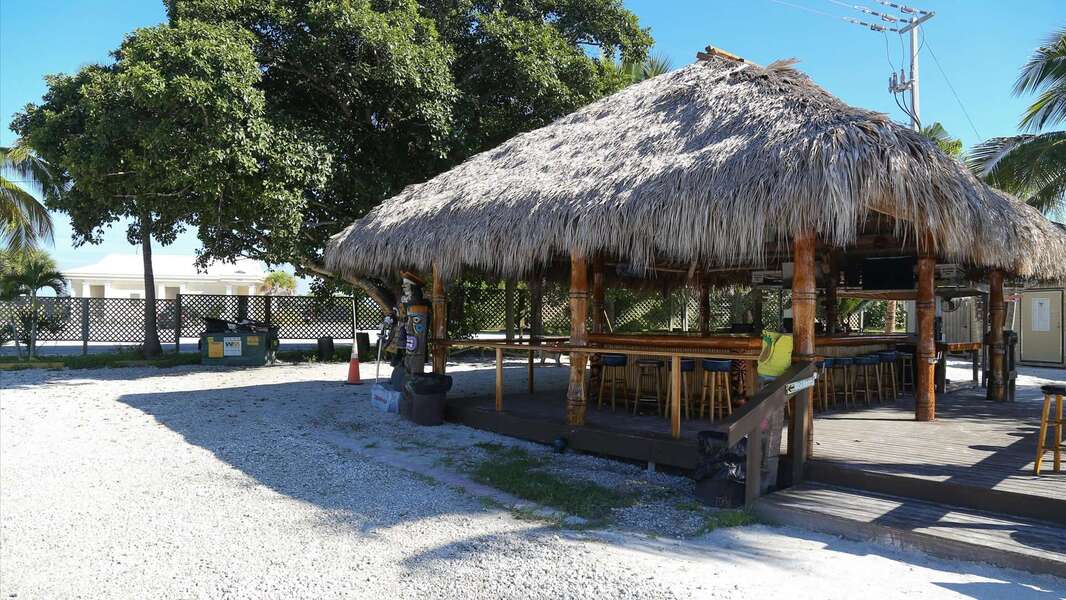Tiki-Bar auf der Insel Casey Key