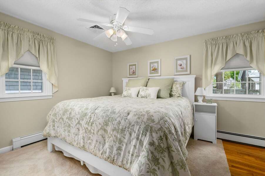 Bedroom Three with King sized bed - 40 Willow Street West Harwich - Waves on Willow - NEVR