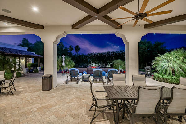 Oversized Cover Patio Makes this Resort Style Backyard Over the Top!