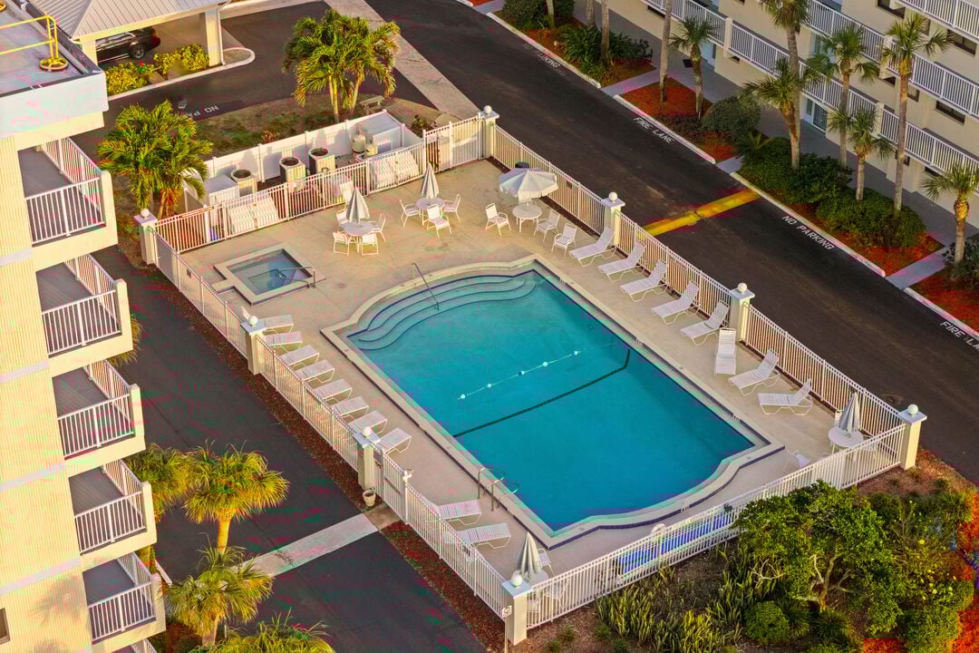 Soak and lounge to this pool