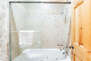 Master bath 1 with shower/jetted tub combo