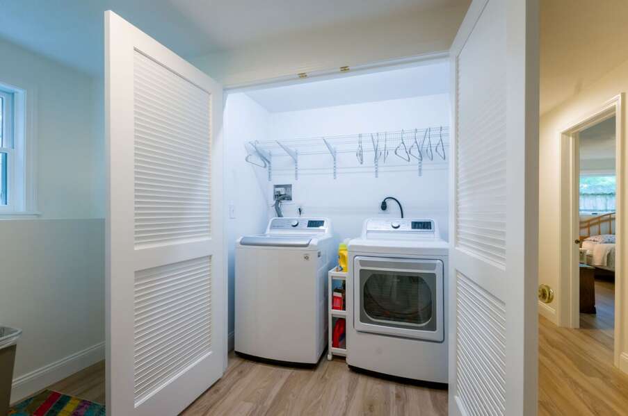 Laundry room in lower level