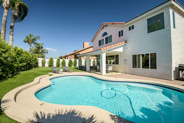 Enjoy All the Amenities This Property Offers- Private Pool, Putting Green, Ping Pong and a Pool Table!