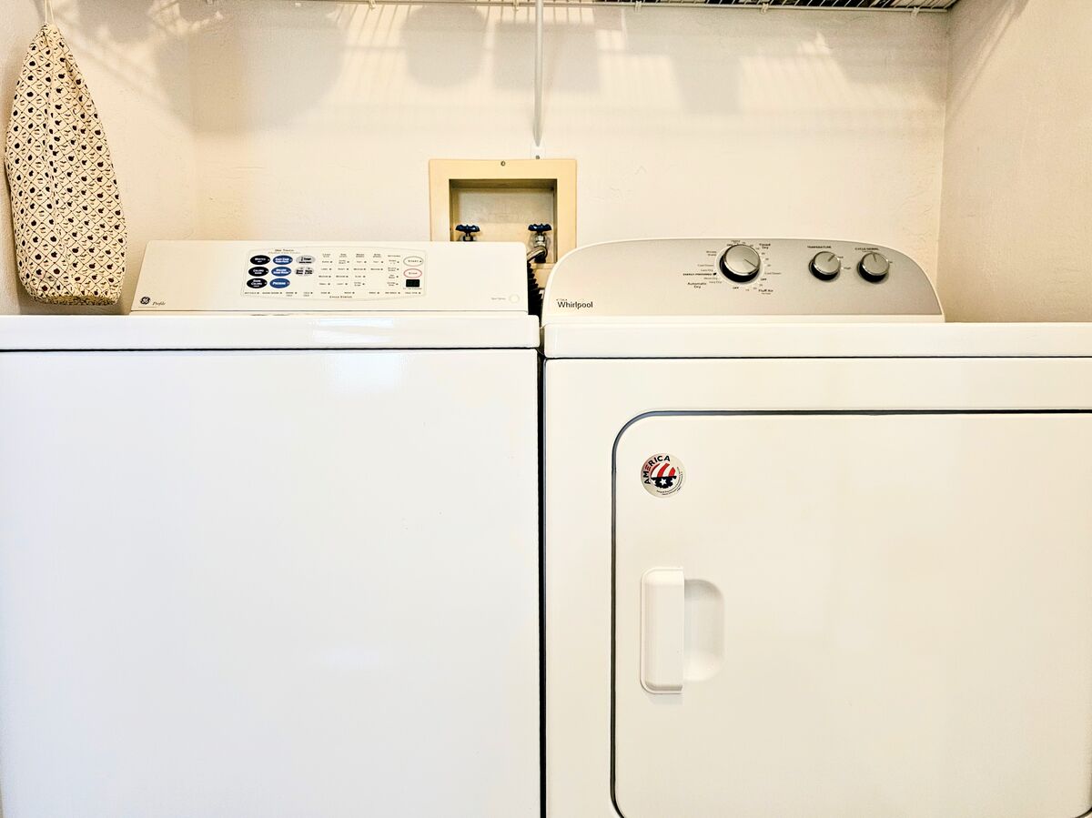 Washer and Dryer