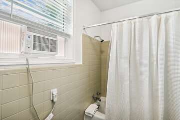 Bathroom attached to Queen Bedroom #2, Shower Tub Combo
