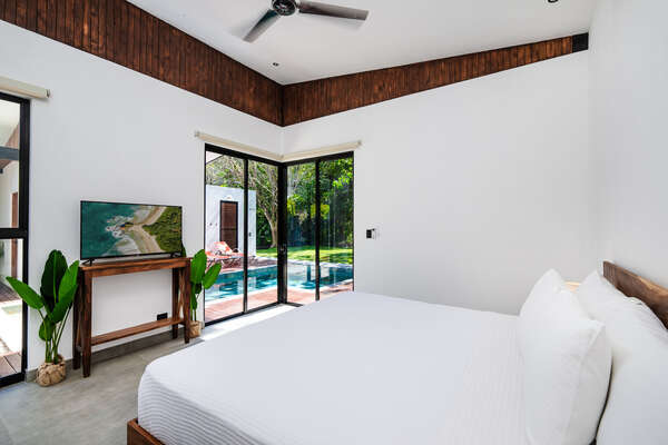 #1. Sleep in luxury, wake up to paradise. Your master retreat with direct pool access and stunning views awaits