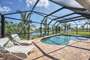 The perfect Florida vacation home- near the beach, your own pool, access to the canal waters of South Gulf Cove