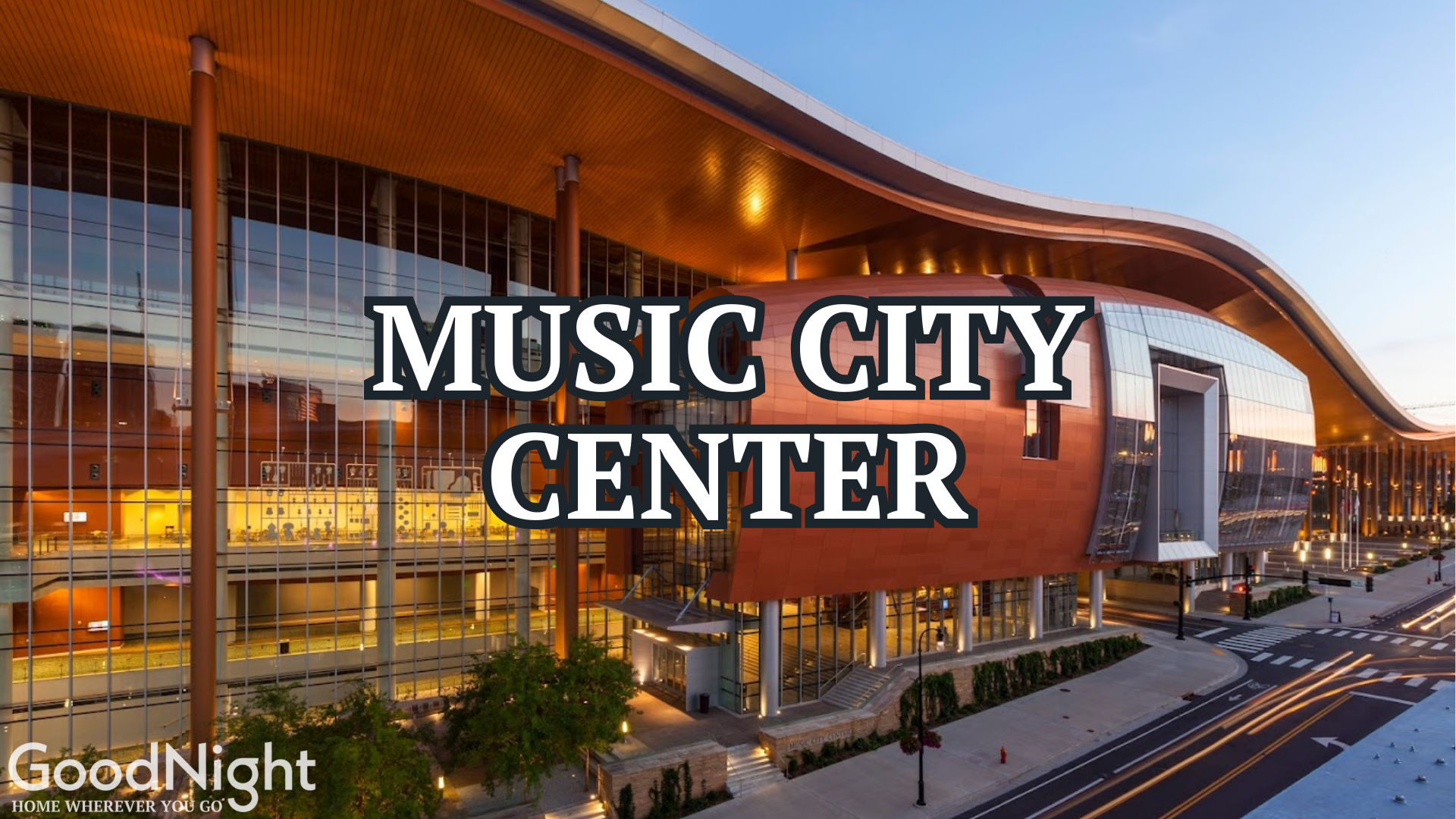 8 min walk: Music City Center
