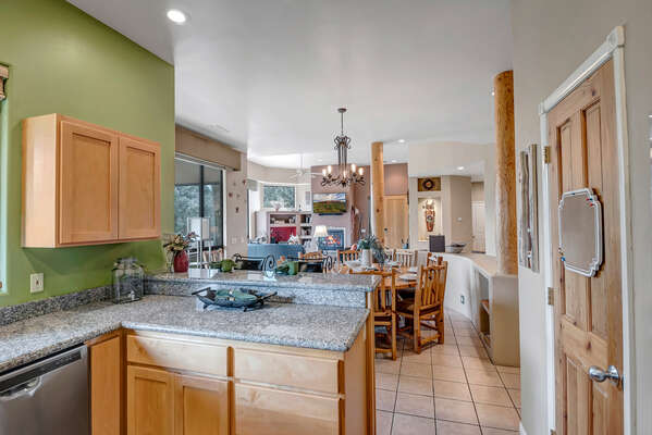 Kitchen Opens to Dining Area- Perfect for Get Togethers!