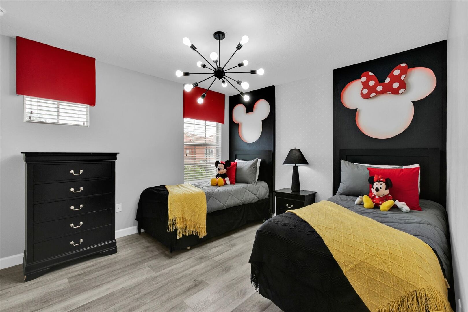 Two Twins Bedroom 5 Upstairs
Mickey Theme