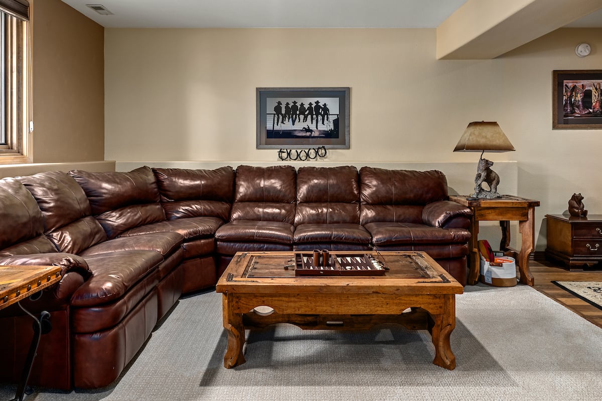 Large Sectional on the Lower Level!