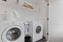 Upstairs washer and dryer with new large units