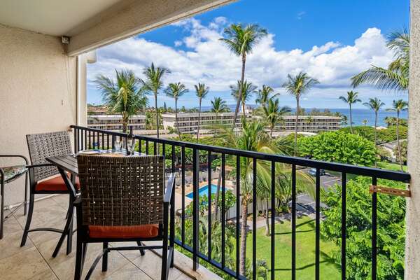 Lanai views.