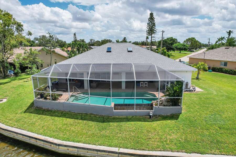 Cape Coral pool home has everything you need for the perfect vacation
