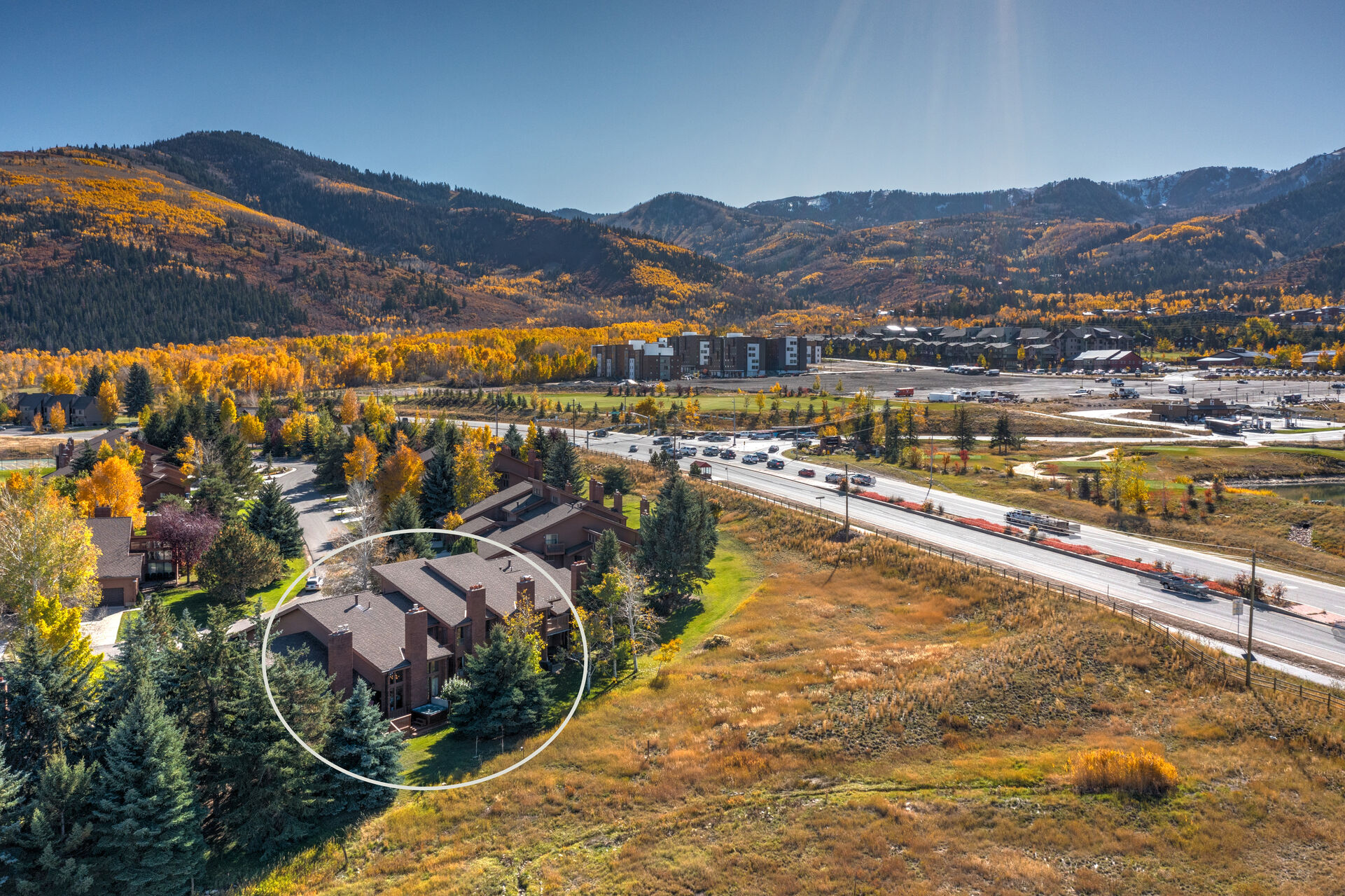 Neighborhood is just across the street from the Park City Canyons Village and the Cabriolet